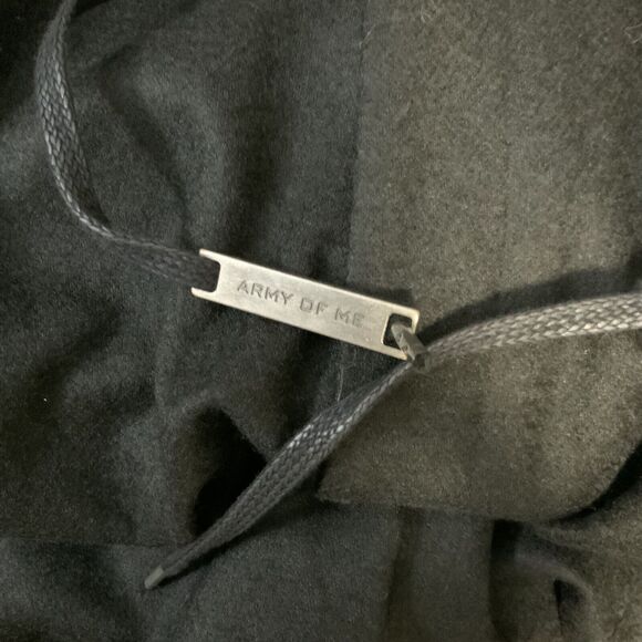 ARMY OF ME Streetwear Layered Black Trousers Size M - Picture 7 of 9